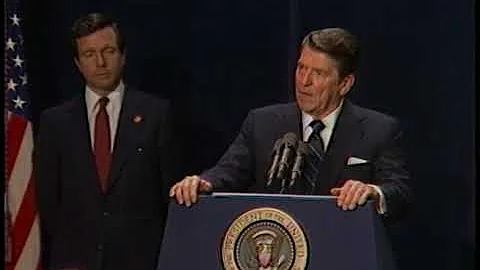 President Reagan's Remarks at a Fundraising Recept...