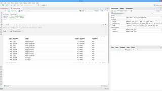 How to Construct a Relative Frequency Table in R. [HD]