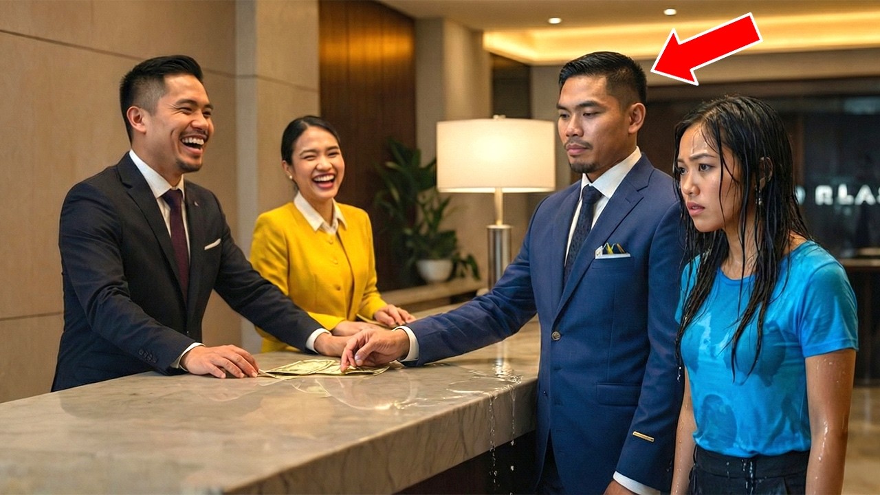 Nagbayad ang porter ng kuwarto para sa walang tirahan sa ulan… kinabukasan, siya ang boss niya