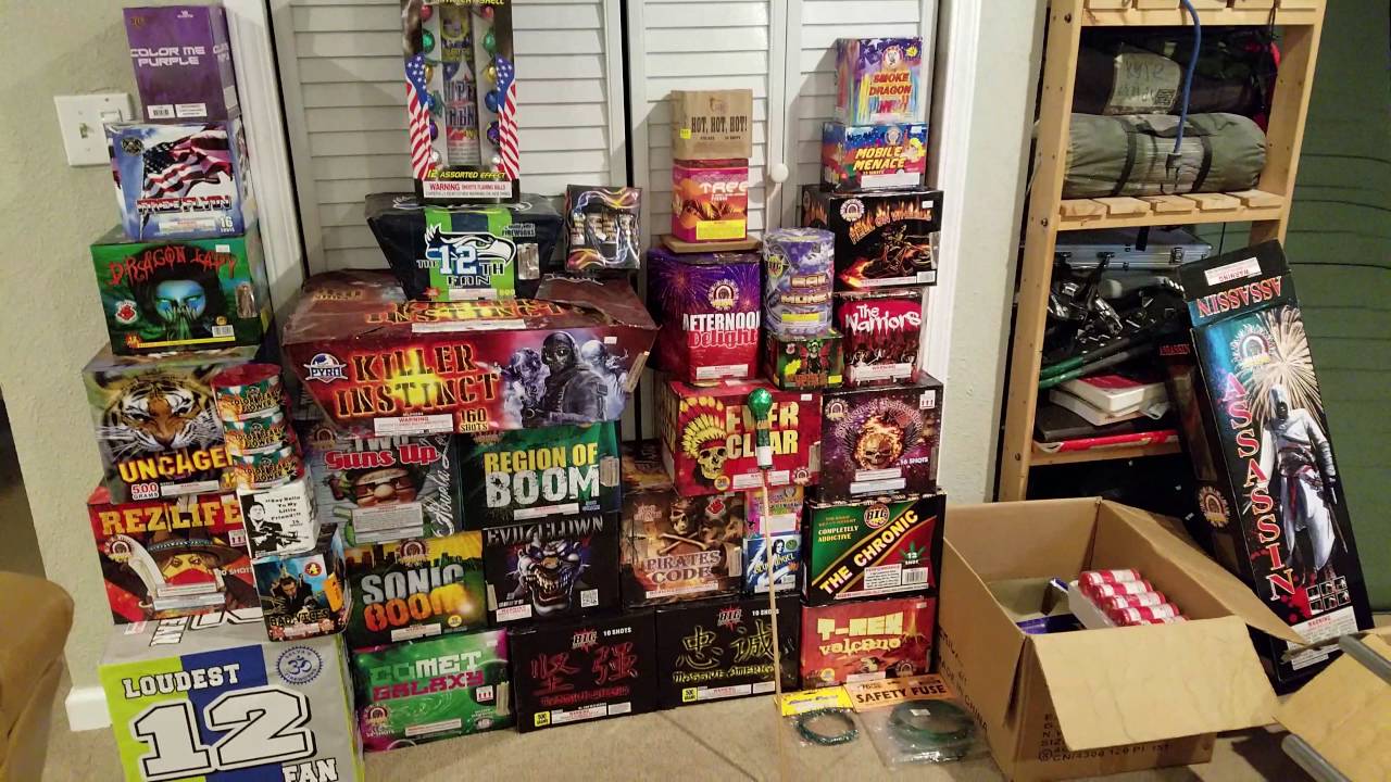 2016 Fireworks Stash Part 12 In 4K