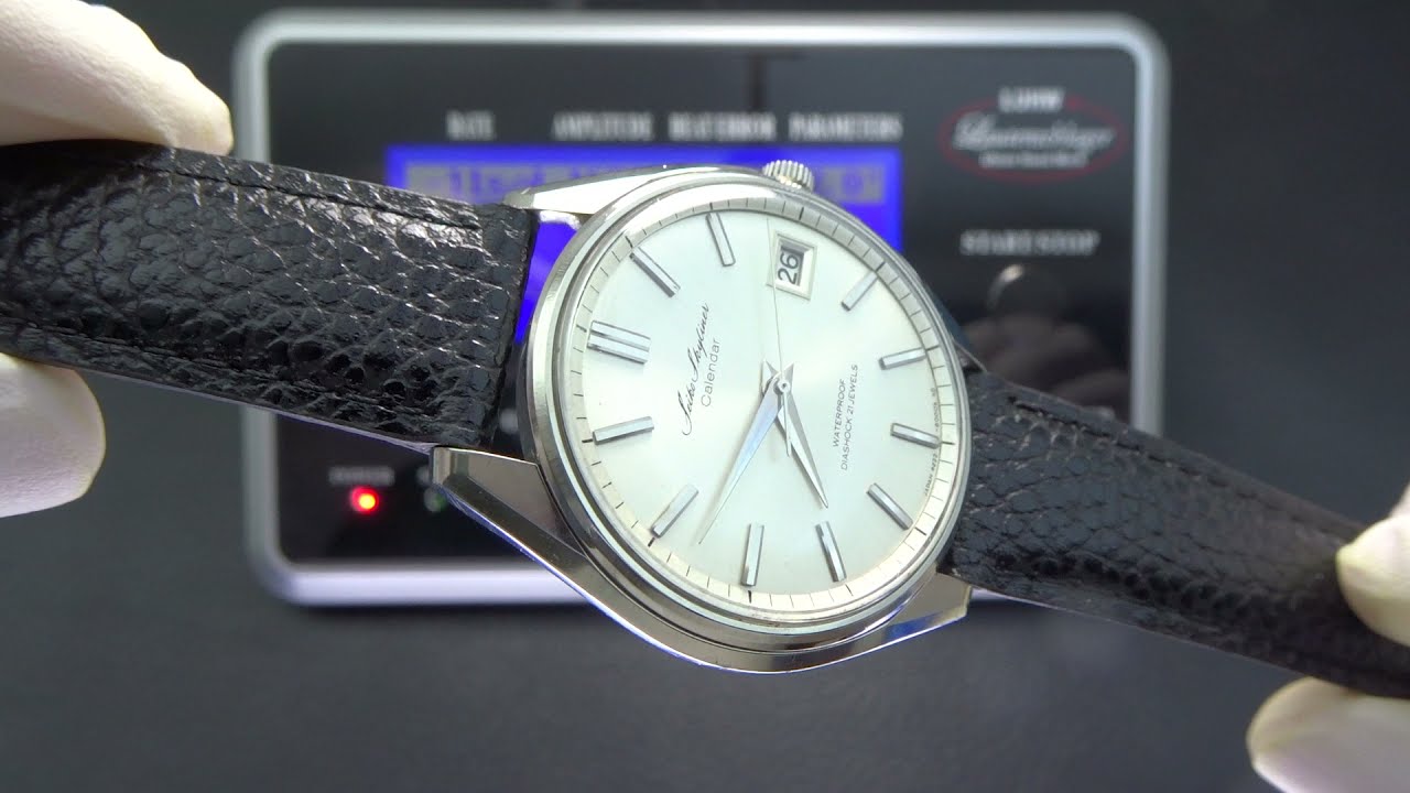 Vintage 1965 JAPAN SEIKO SKYLINER CALENDAR 6222-8000 Hand-winding 