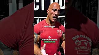 The Rock quotes Andrew Tate