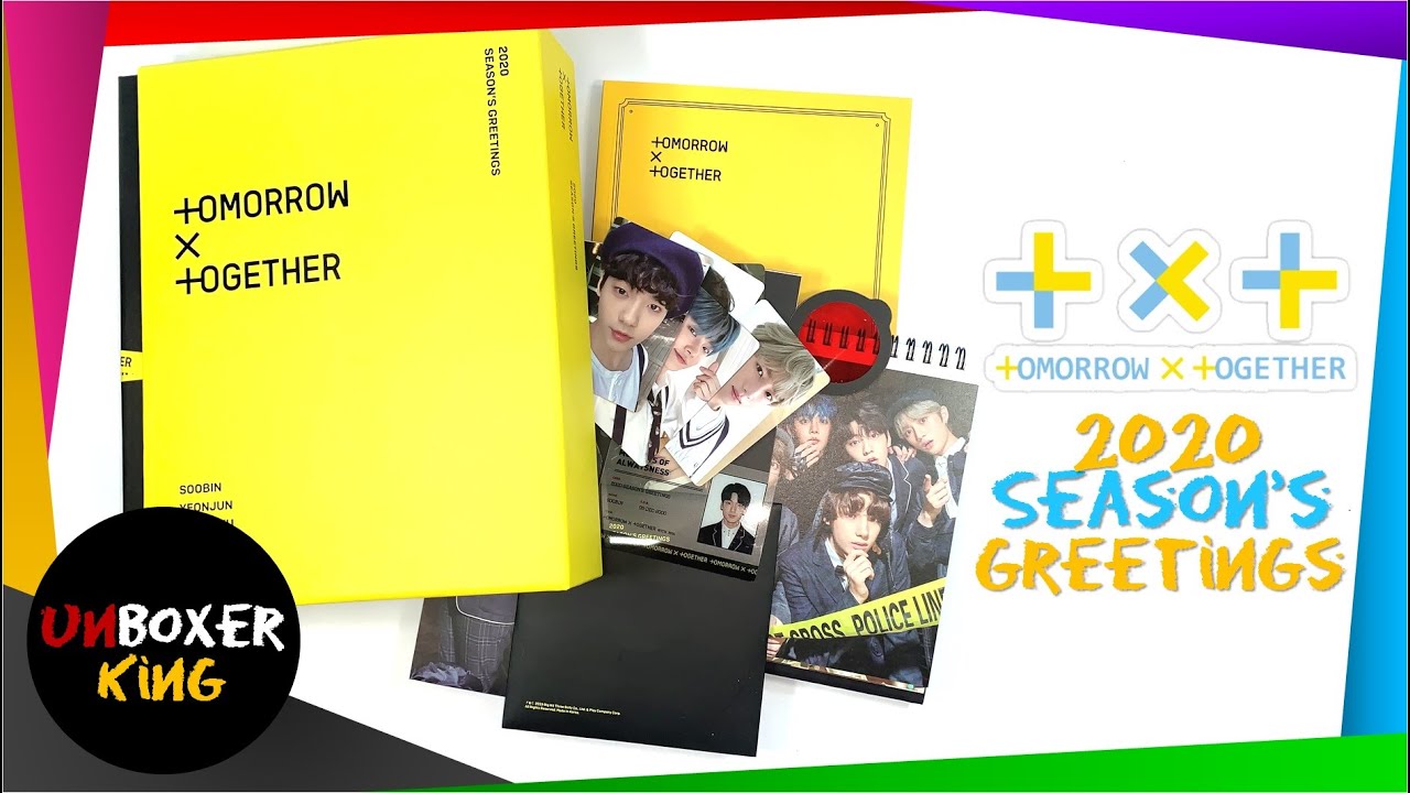 TXT 투모로우바이투게더 || 2020 SEASON'S GREETINGS || KPOP MERCH
