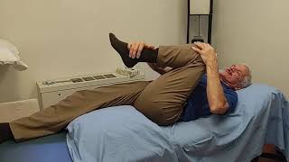 Gluts Piriformis Stretch