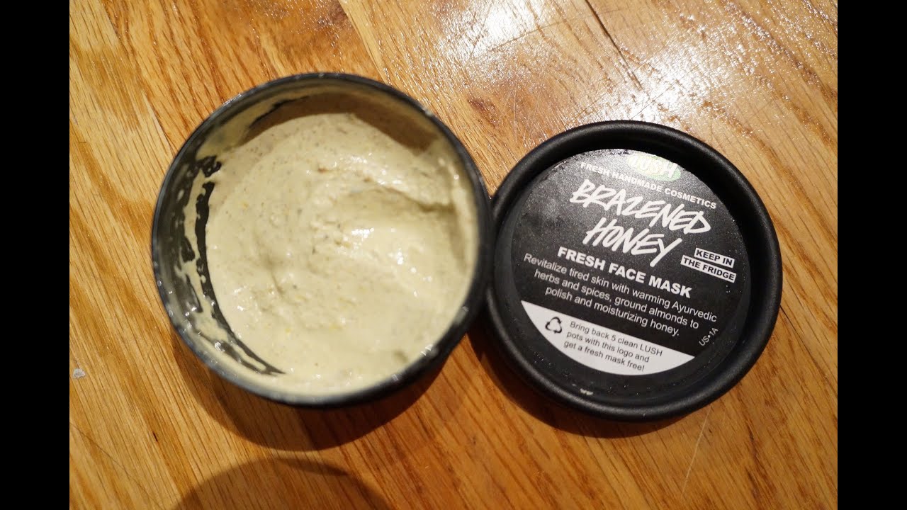 LUSH Fresh Face Mask Review Brazened Honey MonicaBorowik YouTube