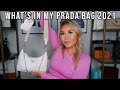 WHAT'S IN MY PURSE 2021! || Prada Re-Edition Nylon Bag (what’s in my bag 2021)