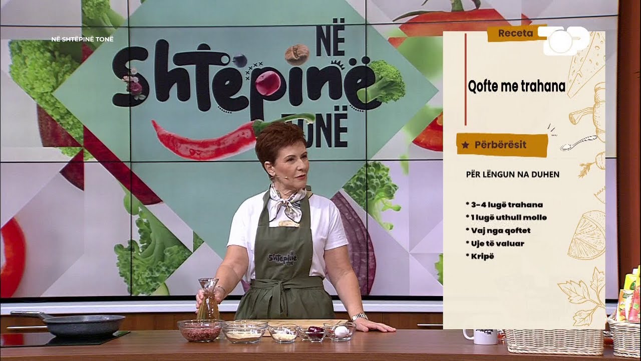 Qofte me trahana nga Linda Fishta - Në Shtëpinë Tonë