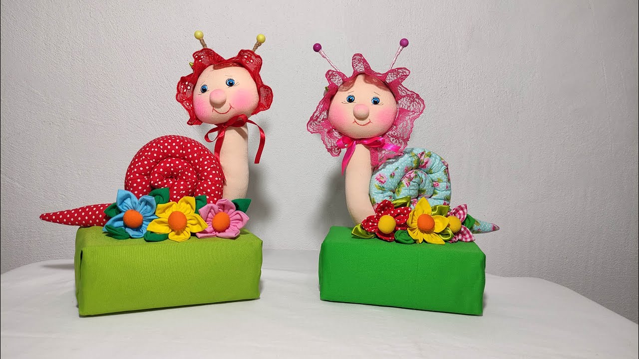 Como fazer caracol na caixa de leite - peso de porta - moldes grátis