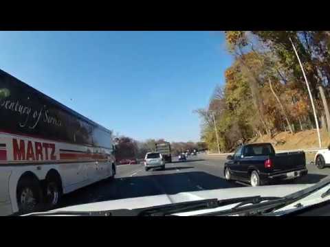 Vídeo: Interstate 495: Dirigindo na Capital Beltway