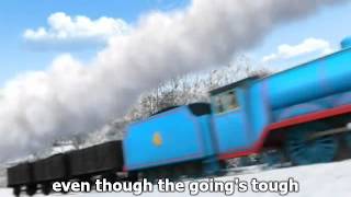 Thomas and Friends - song - Never Never Never Give Up (sing along)