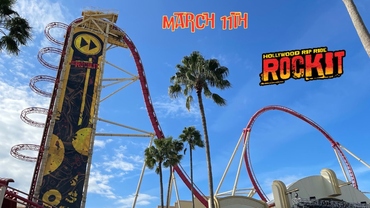 Riders rescued from Hollywood Rip Ride Rockit roller coaster at Universal  Orlando