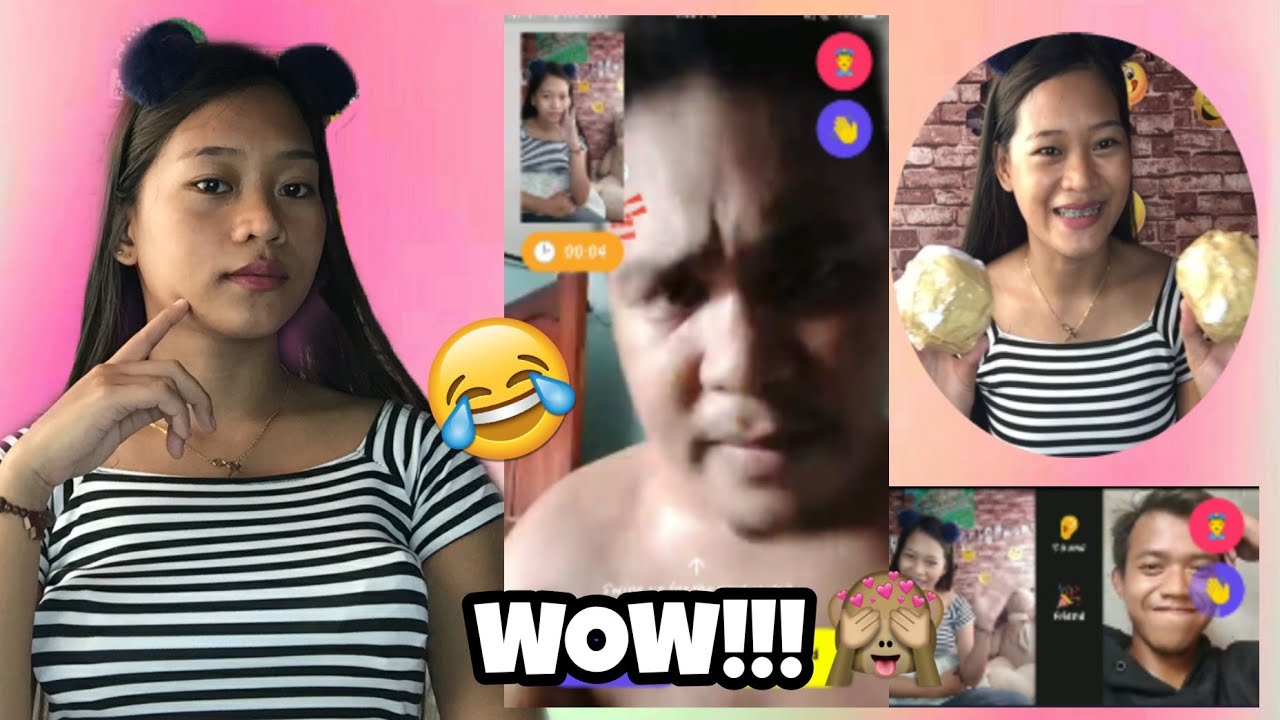 FAKE BOOBS PRANK ON MONKEY APP LlREA JASMINE SARONG YouTube