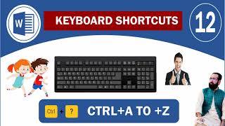 Lecture No 12 of MS word | Become Keyboard Pro Wtih These 26 Useful Computer Keyboard Shortcut