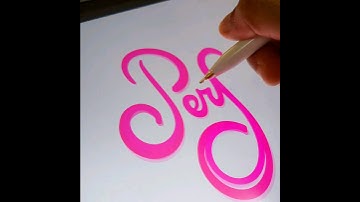 Easy Lettering #shorts #instagram #tiktok #procreate #calligraphy