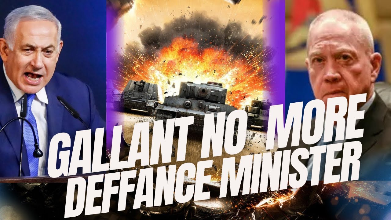 Netanyahu Fires Gallant: Israel's Political Turmoil Amid Gaza War