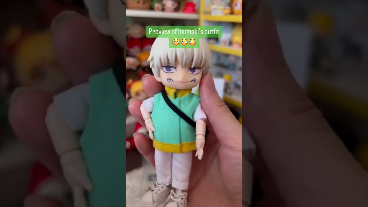 Nendoroid OB11 Jujutsu Kaisen Inumaki Outfit Preview