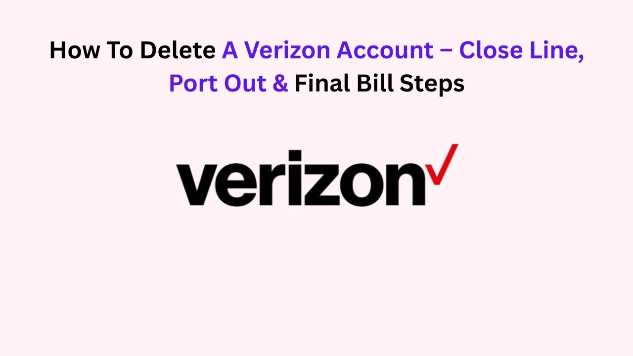 Verizon Closed Account