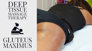 Educational Tutorial & Demonstration on how to massage the Gluteus Maximus.