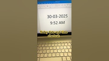 Today date and time shortcut key #windows #computertechnic #shortcutkeys #asmr #computer