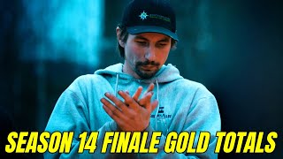 Gold Rush Season 14 Finale Gold Totals
