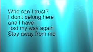 Stay away- Falling In Reverse lyric video