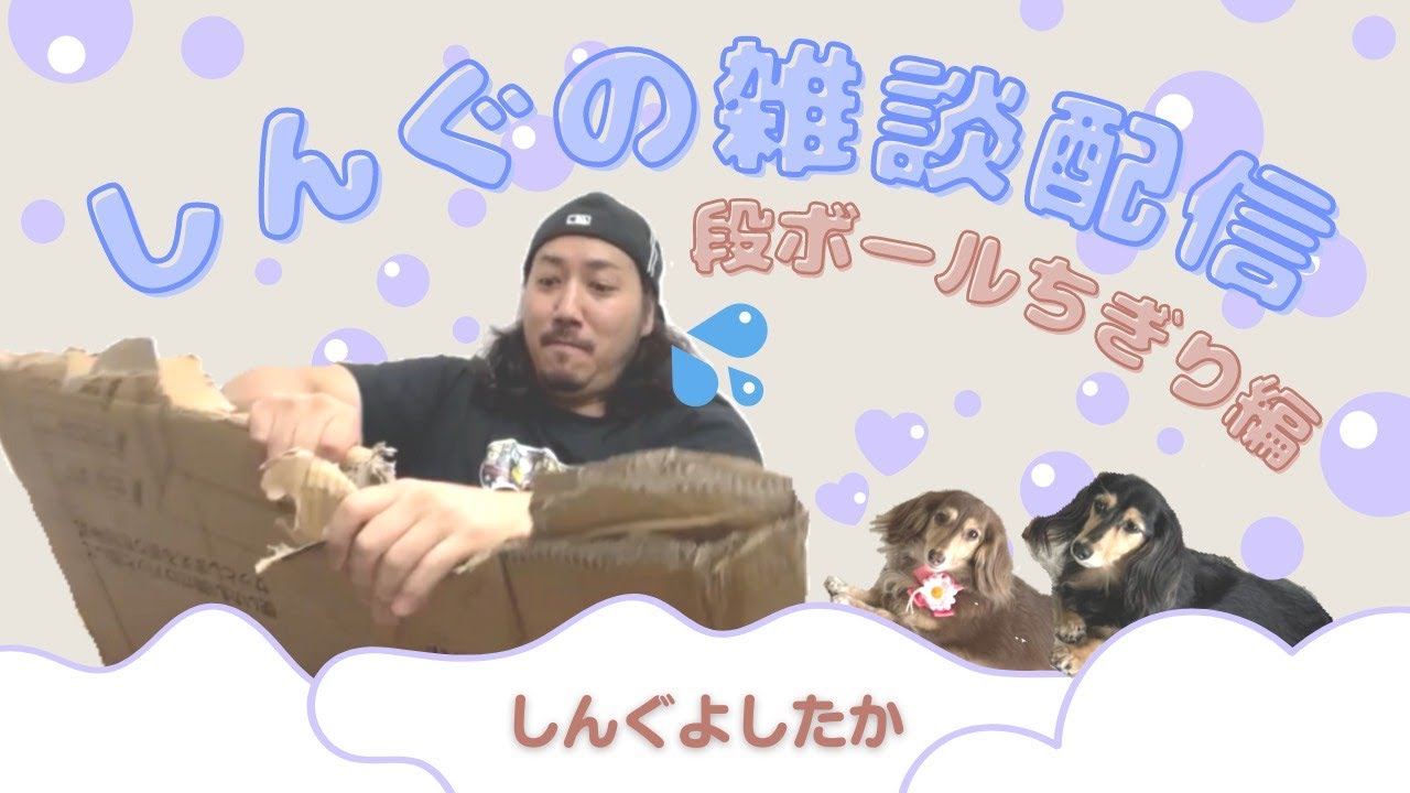 しんぐダンボールをちぎる Youtube しんぐダンボールをちぎる Youtube
