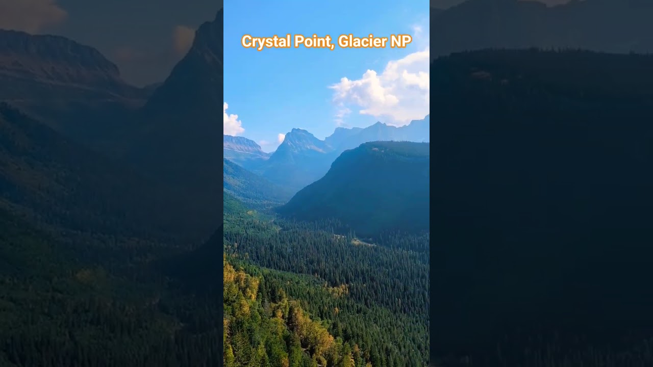 Crystal Point Glacier National Park | Stunning Mountain Views 