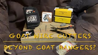 GOAT multitool wire cutters