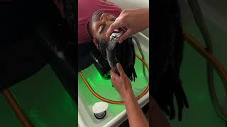 Crochet Repair &amp; Detox Treatment in Thailand 🇹🇭 #locs #haircare