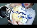 ASMR Ｅａｒ  Ｓｈａｖｉｎｇ & Foam Ear Massage 💈