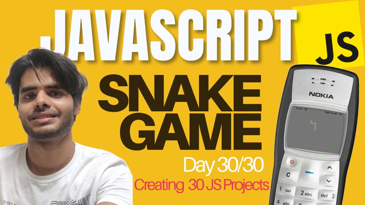 CODE WITH ME | Javascript Snake Game - YouTube