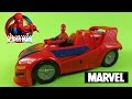 The Amazing Spiderman With Super Car Toys (Full HD)