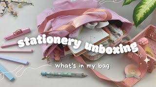what&#39;s in my bag | a huge back to school stationery pal haul
