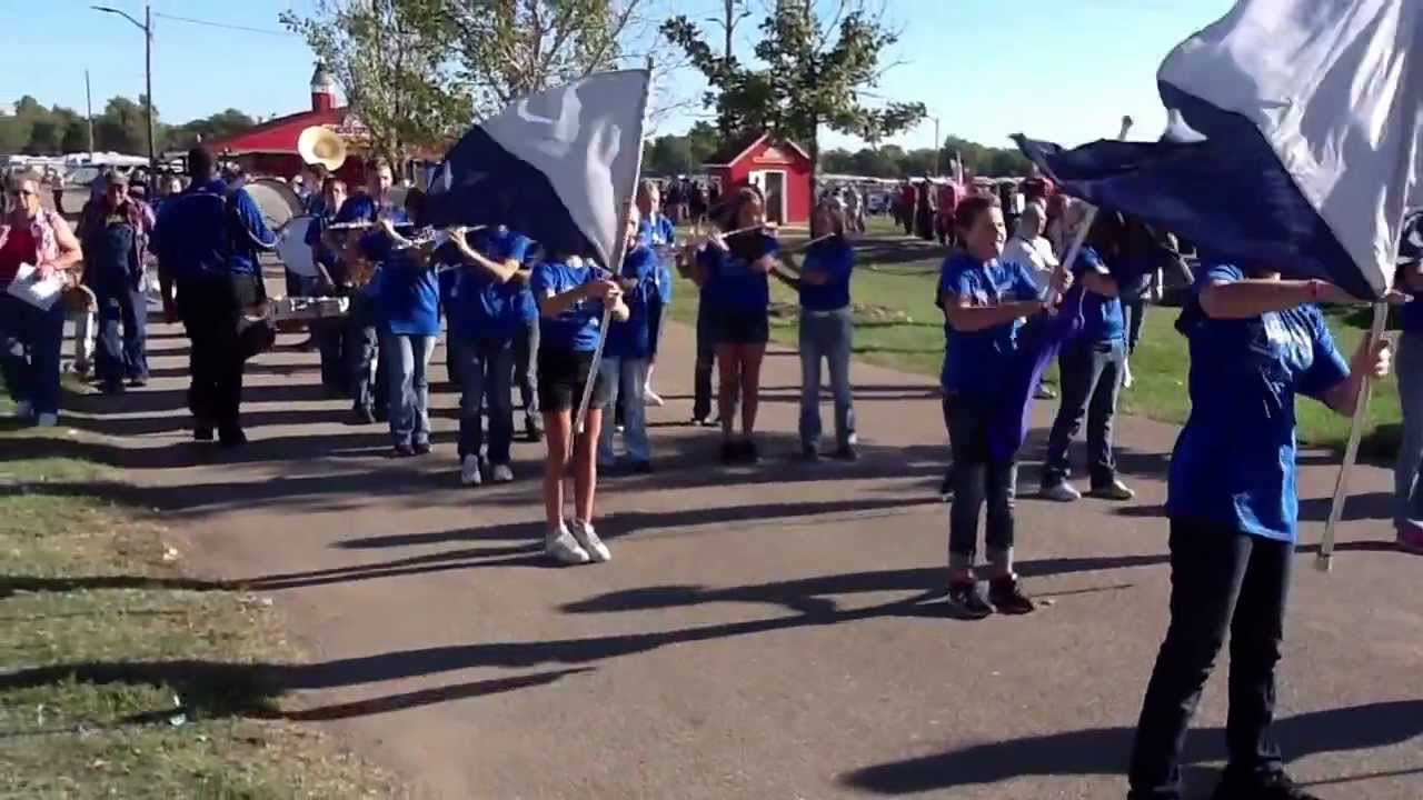 Halstead Middle School Band Fight Song KS State Fair 2012 - YouTube