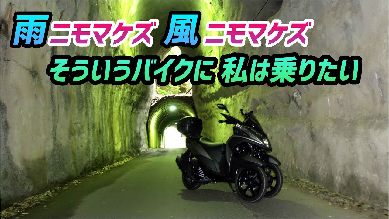 【モトブログ】全天候型バイク納車!【トリシティ155】