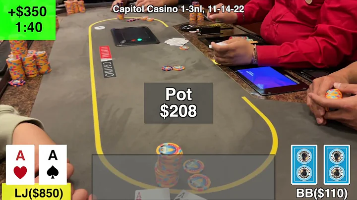 Top 2 v Over Pair, poker vlog 135