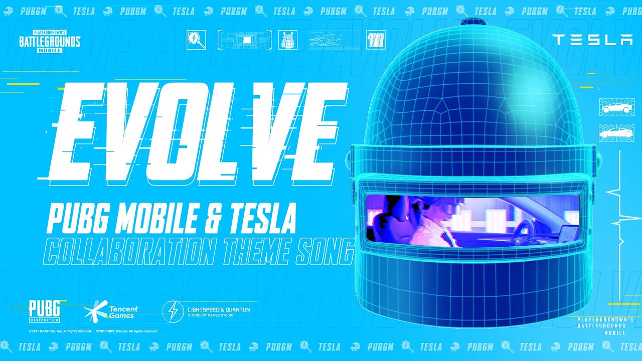 "EVOLVE" – PUBG MOBILE & TESLA Collaboration Theme Song