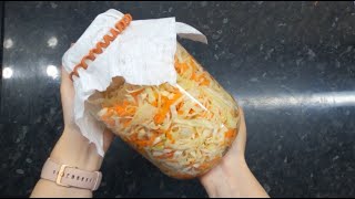 Kapusta Kiszona W 3 Dni. Przepis Od Mojej Babci.