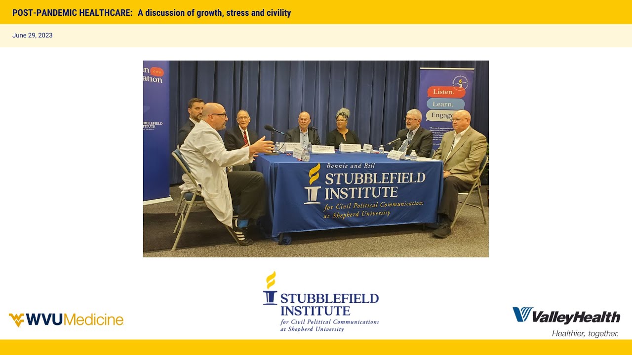 Post-pandemic healthcare: a discussion of growth, stress, and civility