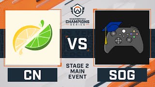 OWCS NA Stage 2 - Main Event Day 3 | Students of the Game v Citrus Nation