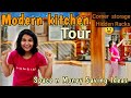 U shape   my full modular kitchen tour   kitchen   storage    
