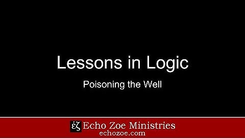 Lessons in Logic: Poisoning the Well