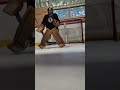 Couple Of Rebound Blocker Side Saves #hockey #goalie #nhlhockeyislife #goalietraining #hockeylife