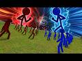 🔴Red VS Blue Stick NPC's!🔵│Garry's Mod NPC Wars