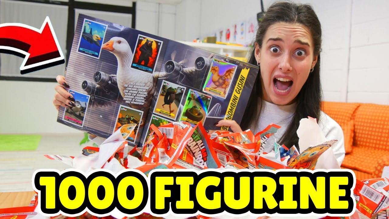 APRIAMO 1000 PACK DI FIGURINE BRAIN ROT