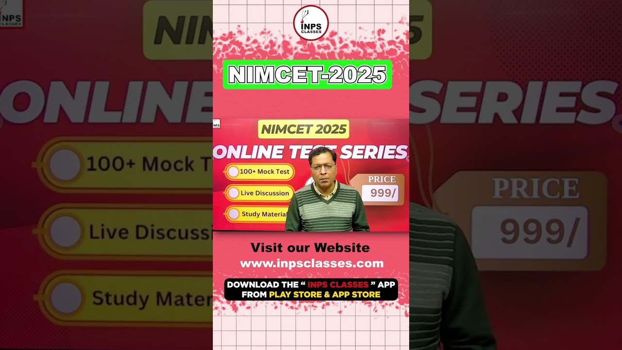 NIMCET 2025 Fast Track Course | INPS Classes