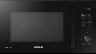 Samsung Microwave With Slim Fry Mc28A5135Ck Convection Microwave With Slim Fry, 28L Airfryer