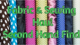Discount Fabric Haul - Cotton Quilt Shop Fabric - Sewing Supplies - Patterns - Embroidery