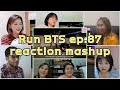 [BTS] Run BTS 달려라 방탄 ep.87｜reaction mashup