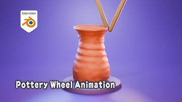 [Tut] Pottery Wheel Animation - Blender Geometry Nodes 4.0